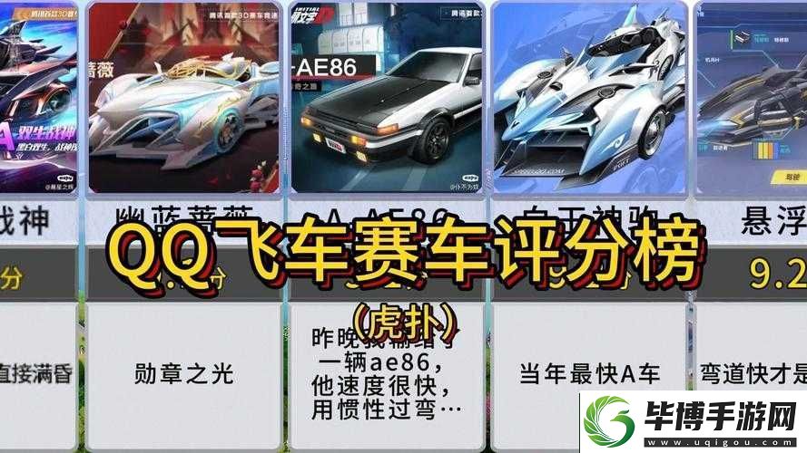 QQ飞车中究竟哪辆赛车性能最强
